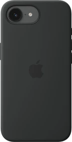 Apple Silikon Case mit MagSafe für iPhone 17e schwarz