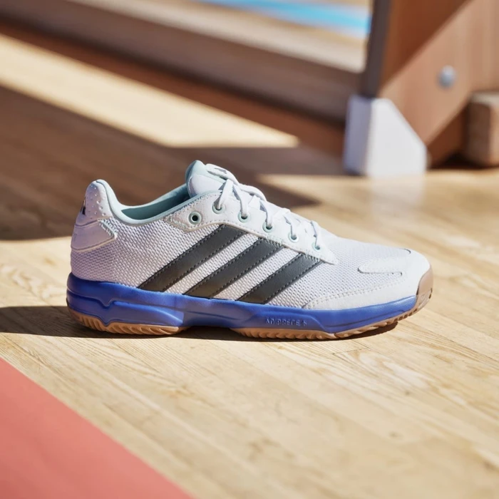 adidas Stabil Indoor cloud white/core black/lucid blue (Junior)