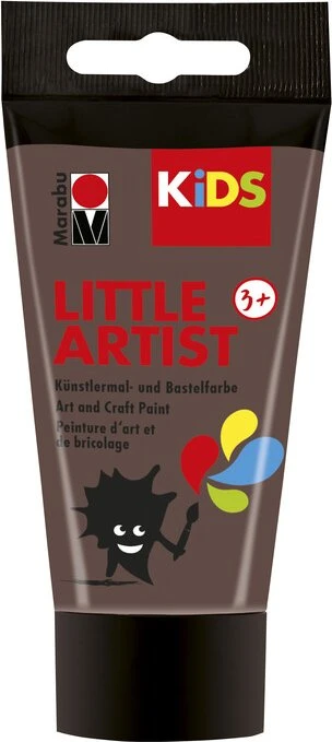 Marabu Kids Little Artist Deckfarbe, braun, 75ml
