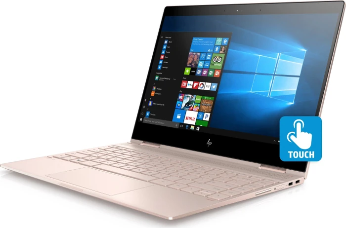 HP Spectre x360 Convertible 13-ae010ng, Rose Gold, Core i7-8550U, 16GB RAM, 512GB SSD, DE