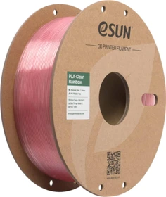 eSUN PLA Clear, kristallpink, Spule, 1.00kg