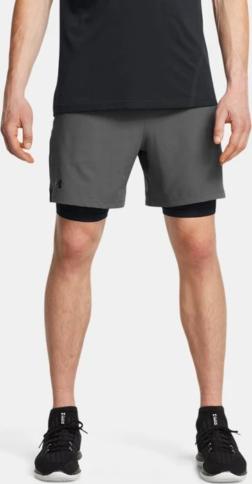 Under Armour Vanish Woven 2-in-1 Hose kurz maroon mist (Herren)