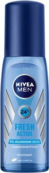 Nivea MEN Fresh Active Deodorant Zerstäuber, 75ml