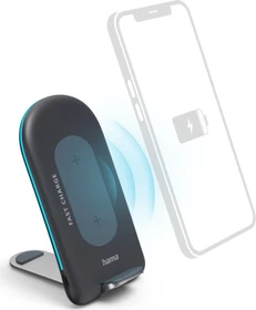 Hama Wireless Charger QI-FC15S schwarz