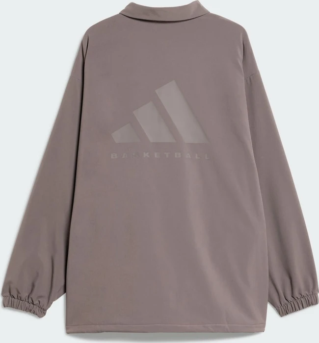 adidas Basketball Coach Jacke charcoal
