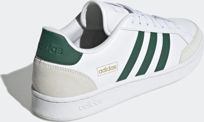 adidas Grand Court SE cloud white/collegiate green/orbit grey