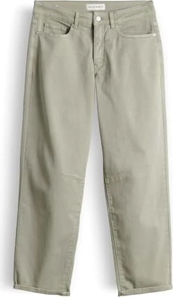 Opus Melly Relax Barrel BCI Cotton Mix Mid Rise Jeans pale olive (Damen)