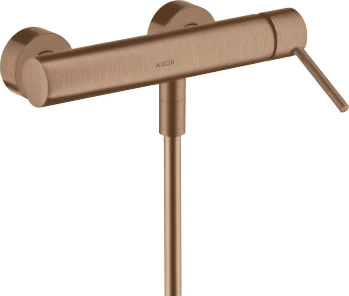 Hansgrohe Axor Starck Einhebel-Brausemischer Aufputz mit Pingriff brushed red gold