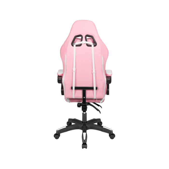 Krüger&Matz Warrior GX-150 Gamingstuhl, rosa/weiß