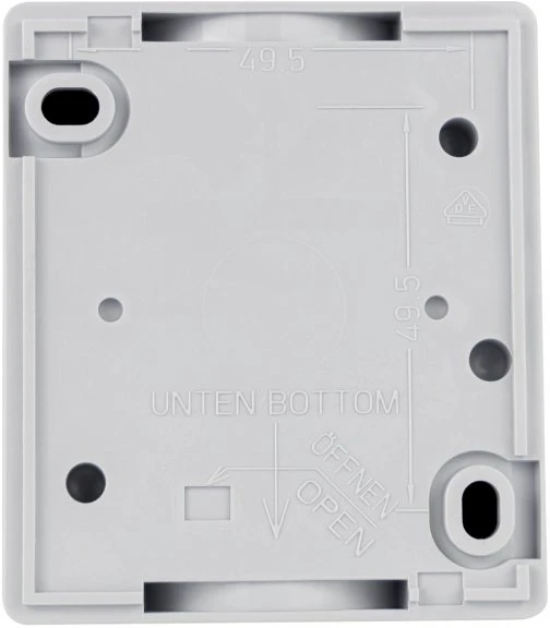REV Ritter AquaForm Aus-/Wechselschalter AP IP 44, grau