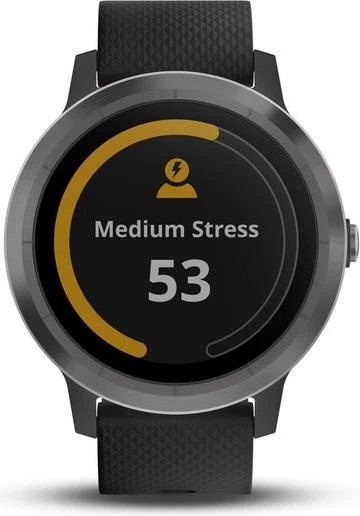 Garmin vivoactive 3 schiefer/edelstahl