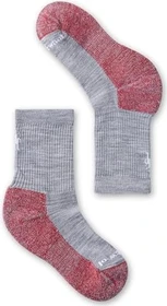 Smartwool Hike Light Crew Wandersocken grau/rot (Junior)