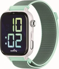 SaveFamily SaveWatch Plus 2 weiß mit Stoffarmband ocean
