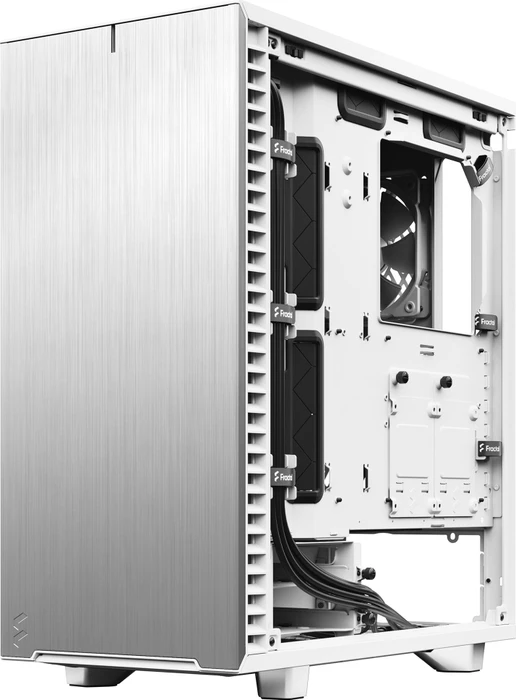 Fractal Design Define 7 Compact White Solid, schallgedämmt