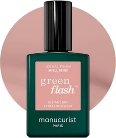 Manucurist Green Flash Gel Nagellack shell beige, 15ml