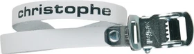 Zéfal Christophe Leather Toe-Straps Pedalriemen weiß