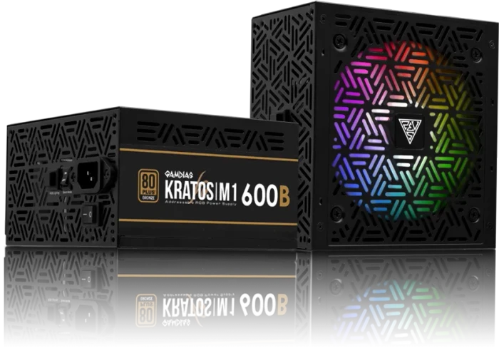 Gamdias Kratos Bronze M1-600B 600W, ATX 2.2