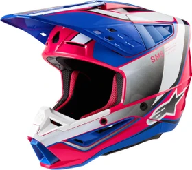 Alpinestars S-M5 Sail weiß/rosa/blau/schwarz