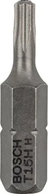 Bosch Professional Extra Hart Torx BO Bit 1/4", TR15x25mm, 2 Stück