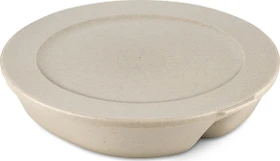 koziol Connect Separee Menü mit Deckel Teller 1.5l nature desert sand