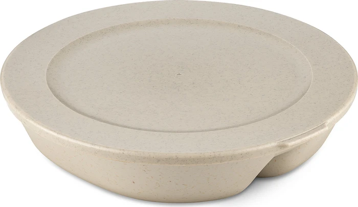 koziol Connect Separee Menü mit Deckel Teller 1.5l nature desert sand