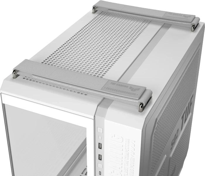 ASUS TUF Gaming GT502 Horizon TG ARGB White, Glasfenster