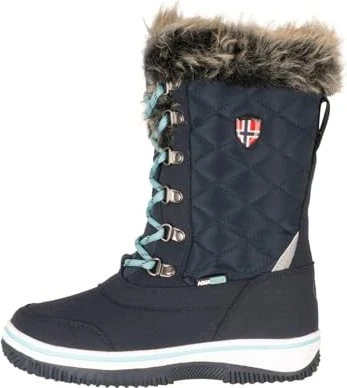 Trollkids Girls Holmenkollen XT navy/aqua (Junior)