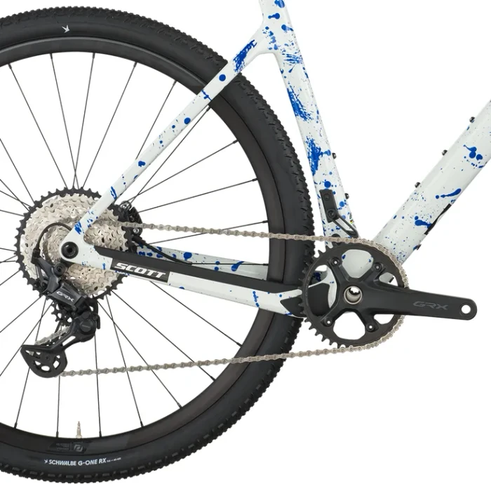 Scott Addict Gravel 30 white/splatter blue Modell 2026