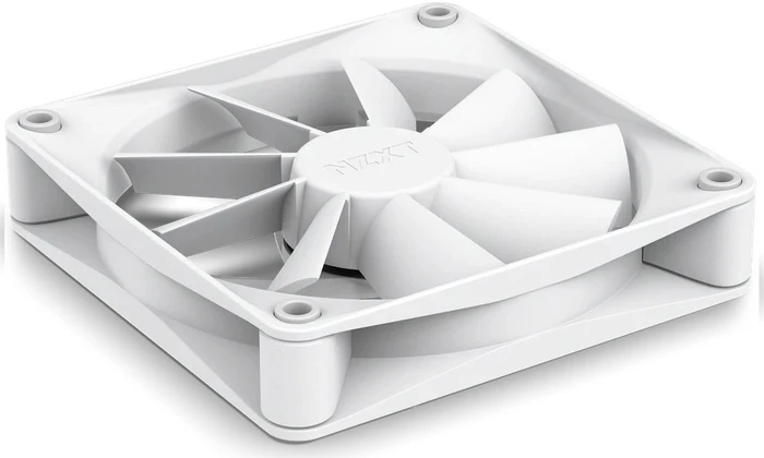 NZXT F Series F120Q (2022), Matte White, weiß, 120mm