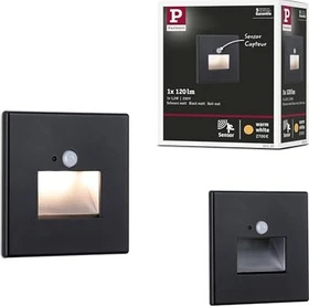 Paulmann LED Edge Quadro Sensor Einbauleuchte schwarz