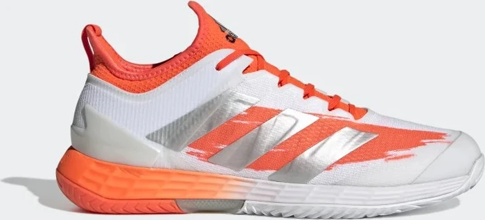 adidas Adizero Ubersonic 4 cloud white/silver metallic/solar red (Herren)