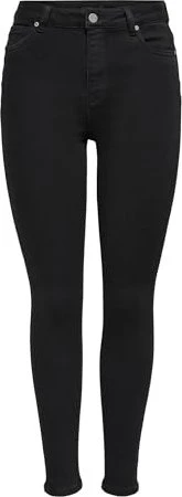 ONLY Skinny High Mila Jeans schwarz (Damen)