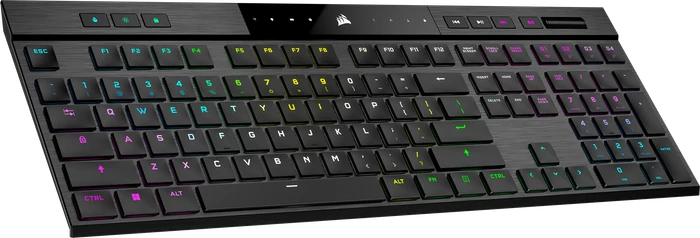 Corsair Gaming K100 AIR Wireless, MX RGB ULP Tactile, USB/Bluetooth, US