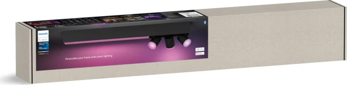 Philips Hue White and Color Ambiance Centris 3 Spot 4-flammig schwarz
