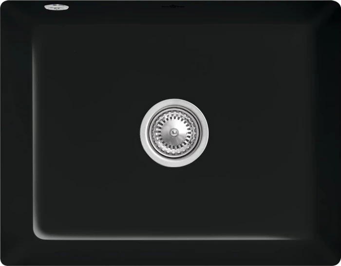 Villeroy & Boch Subway 60 SU Unterbau Becken mittig pure black