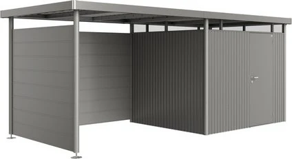 Biohort Seitenwand für HighLine H5 Seitendach squarzgrau-metallic