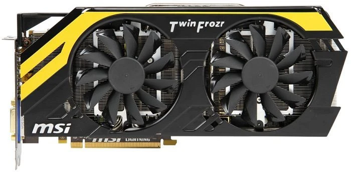 MSI Radeon HD 7970 GHz Edition, R7970 Lightning Boost Edition, 3GB GDDR5, 2x DVI, 4x mDP