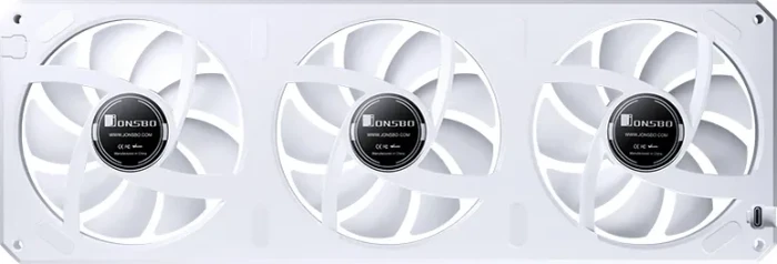 Jonsbo XA-360WR, weiß, 3x 120mm