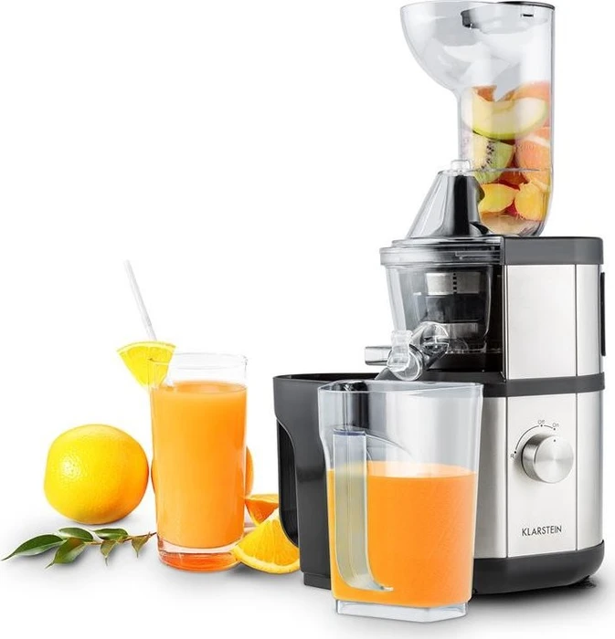 Klarstein OJ6 Fruitberry Slow Juicer edelstahl