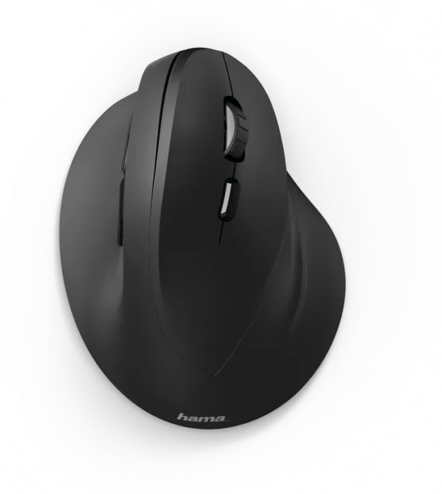 Hama EMW-500 Vertical Wireless Maus schwarz, USB