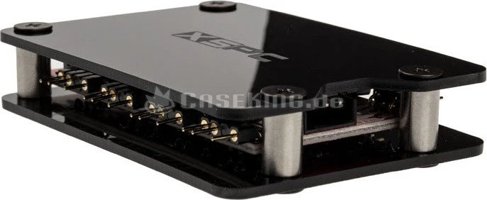 XSPC RGB Splitter Hub, 8-fach, schwarz