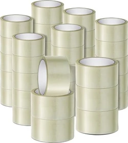 Stick Well Verpackungsklebeband transparent, Klebeband, 48mm/66m, 36 Stück