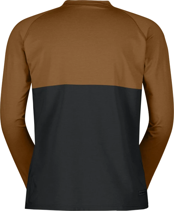 Scott Trail Storm Warm Light LS Shirt langarm bread brown (Herren)