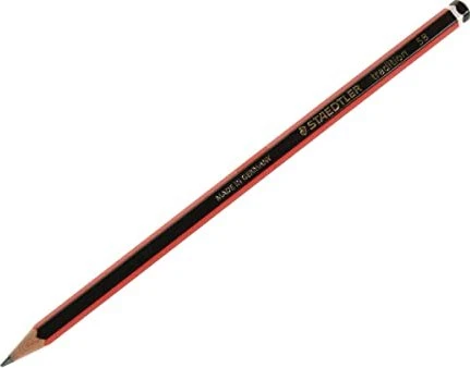 Staedtler Tradition 110 Bleistift 5B graphit, schwarz/rot