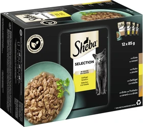 Sheba Sauce Collection Geflügel Variation, 1.02kg (12x 85g)