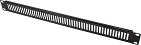 LogiLink 19" perforiertes Blindpanel, schwarz, 1HE