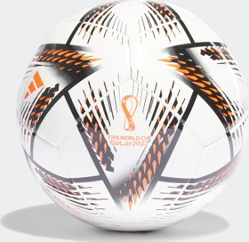 adidas Al Rihla FIFA WM 2022 Club Fußball white/black/solar red