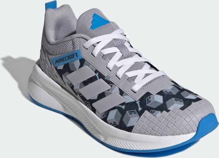 adidas Minecraft Fortarun 4.0 glory grey/lucid ray blue (Junior)