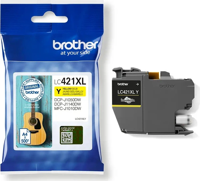 Brother Tinte LC421XLY gelb