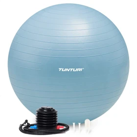 Tunturi Anti Burst 65cm Gymnastikball hellblau
